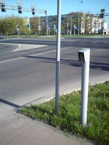 Radom. Skrzyżowanie ul. Chrobrego i Żółkiewskiego Radom. Skrzyżowanie ul. Chrobrego i Żółkiewskiego