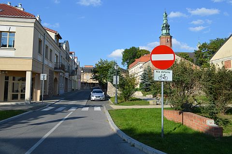 Radom. Kontraruch na ul. Małej