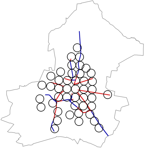 Mapa 3. Stacje roweru publicznego