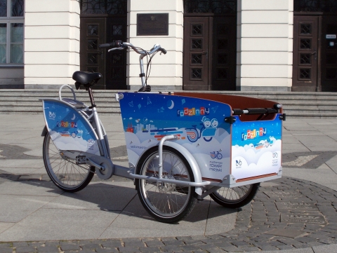 Rower towarowy. Projekt Bractwa Rowerowego do budżetu obywatelskiego 2017 Rower towarowy. Projekt Bractwa Rowerowego do budżetu obywatelskiego 2017