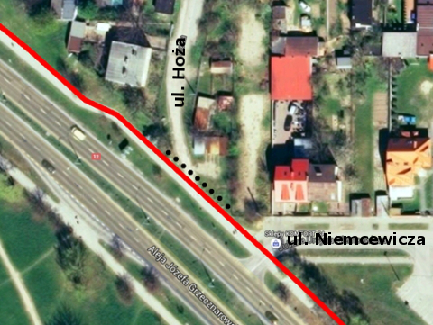 Radom. Droga dla rowerów, al. Grzecznarowskiego Radom. Droga dla rowerów, al. Grzecznarowskiego