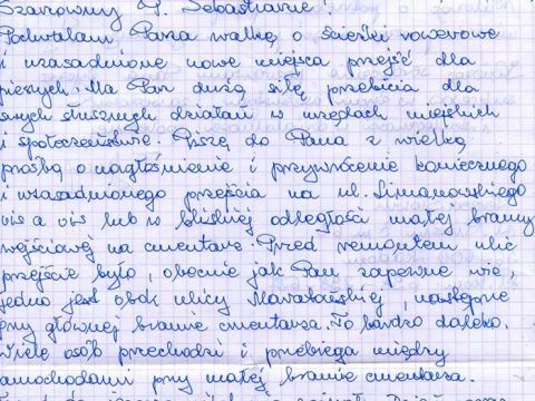 Radom. List do Bractwa Rowerowego Radom. List do Bractwa Rowerowego