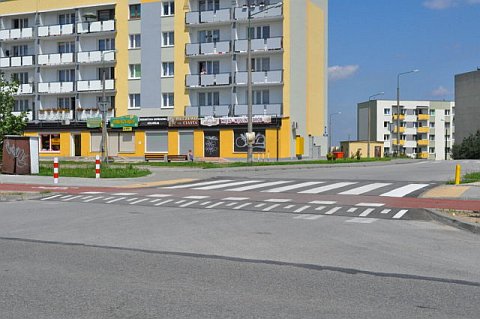 Droga rowerowa na Osiedlu Południe w Radomiu (foto: Rafał Muszczynko)