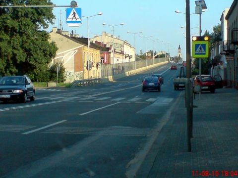 Radom. Niebezpieczne przejście na ul. Słowackiego