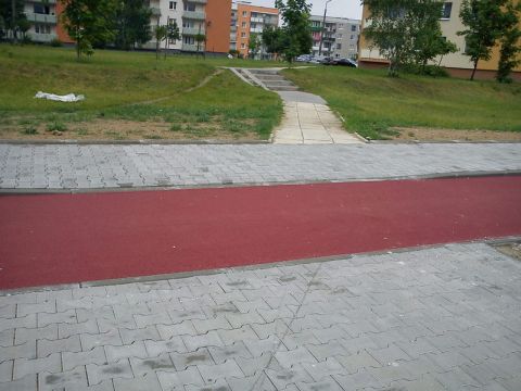 Radom. Budowa drogi rowerowej na osiedlu Południe