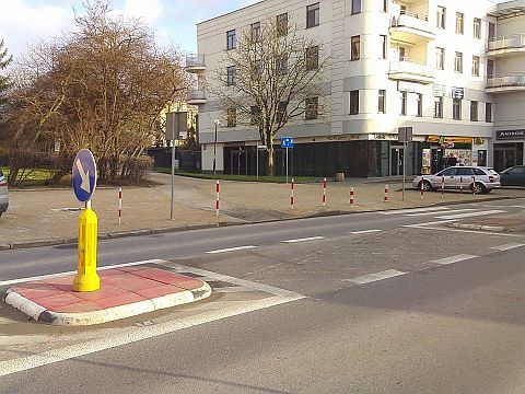 Łącznik rowerowy Prusa Waryńskiego w Radomiu