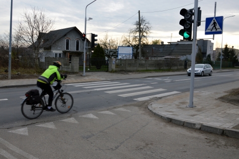 Radom. Starokrakowska pętle indukcyjne dla rowerzystów