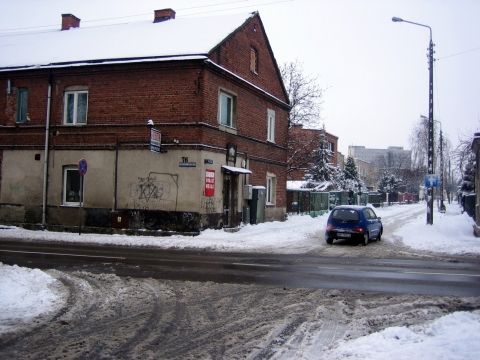 Radom. Szkrzyżowanie ulic Kwiatkowskiego i Pustej