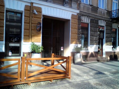 Radom. Stojak rowerowy na ul. Moniuszki Radom. Stojak rowerowy na ul. Moniuszki