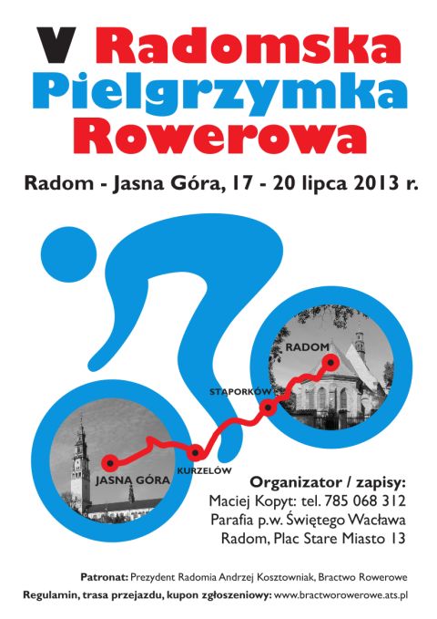 Radom. Pielgrzymka rowerowa do Częstochowy