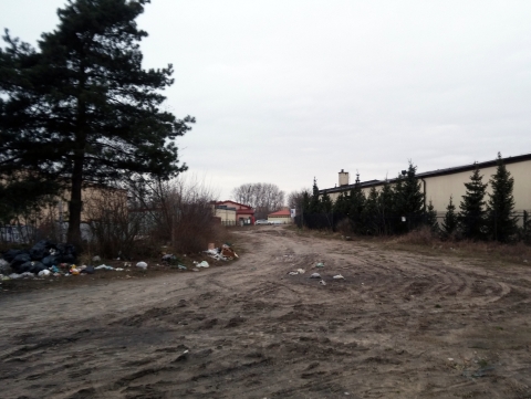 Radom. Ulica Torowa i N-S Radom. Ulica Torowa i N-S