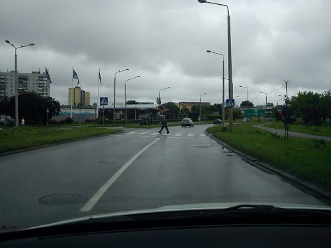 Przejście dla pieszych, Radom, al. Jana Pawła II