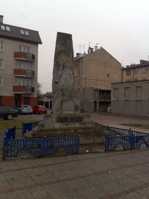 Pomnik, poświęcony pamięci Żydów Radomia zamordowanych w czasie II wojny