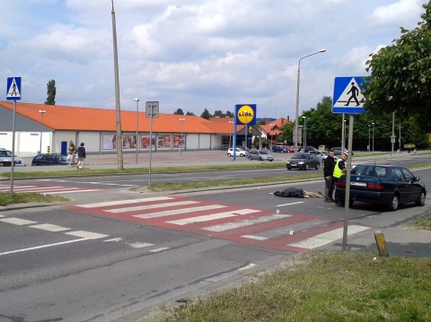 Radom, Wierzbicka, śmiertelne potrącenie pieszego Radom, Wierzbicka, śmiertelne potrącenie pieszego