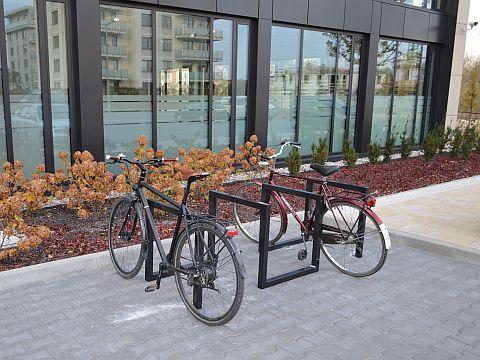 Stojaki rowerowe Radom Office Park Stojaki rowerowe Radom Office Park