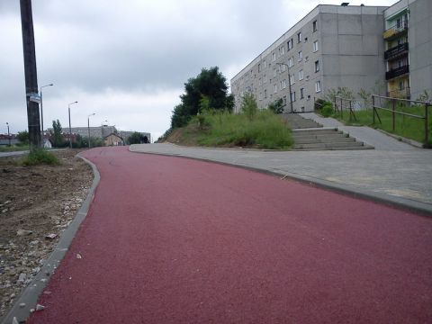 Radom. Budowa drogi rowerowej na osiedlu Południe