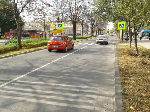 Radom. Przejście dla pieszych ul. Prażmowskiego