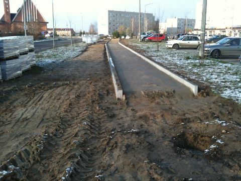 Radom. Budowa drogi rowerowej na osiedlu Południe Radom. Budowa drogi rowerowej na osiedlu Południe