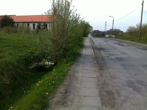 Radom. Zarośnięta ulica Zielona Radom. Zarośnięta ulica Zielona