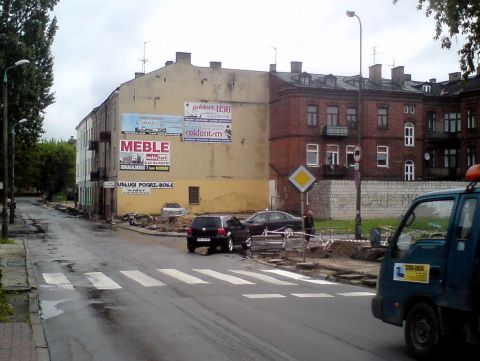Radom. Nowe przejscie na ulicy Podwalnej Radom. Nowe przejscie na ulicy Podwalnej
