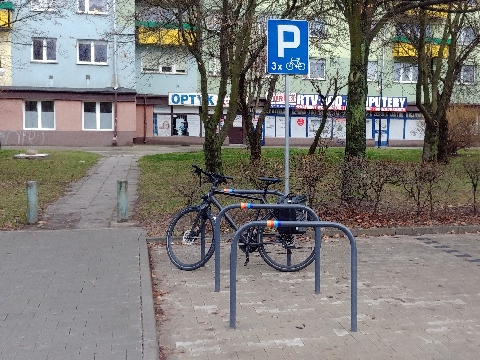 Radom, Chrobrego, rowerem na zkupy