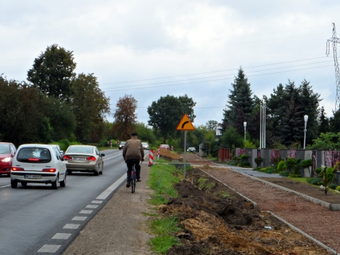 Radom - Iłża. Droga dla rowerów Radom - Iłża. Droga dla rowerów