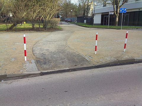 Łącznik rowerowy Prusa Waryńskiego w Radomiu