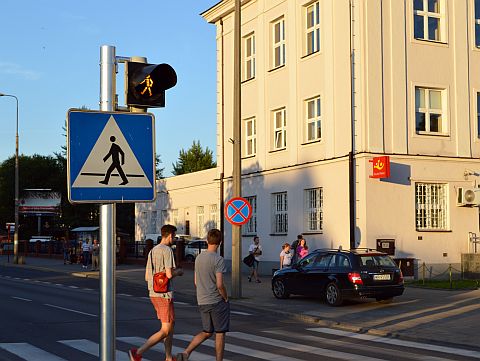 Radom. Nowe sygnalizatory na skrzyżowaniu Poniatowskiego/Traugutta