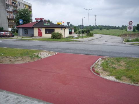 Radom. Budowa drogi rowerowej na osiedlu Południe