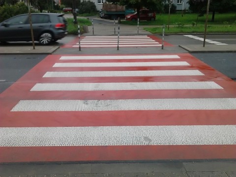 Przejście dla pieszych, Radom, al. Jana Pawła II