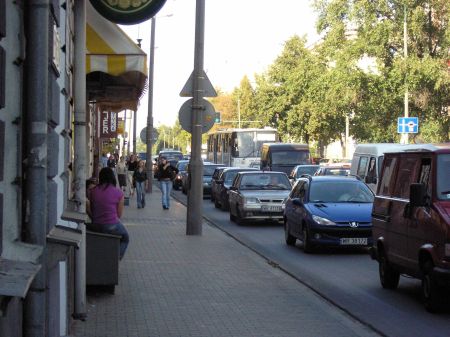 Radom. Korek na ul. 25 Czerwca Radom. Korek na ul. 25 Czerwca