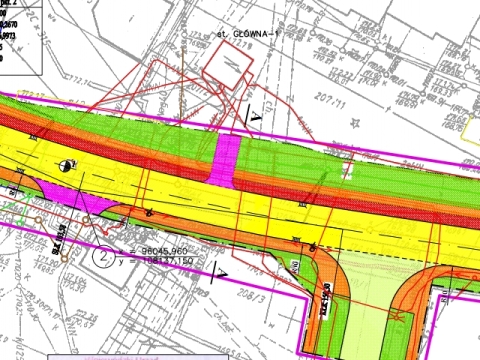Radom. Projekt drogi rowerowej na ul. Głównej Radom. Projekt drogi rowerowej na ul. Głównej
