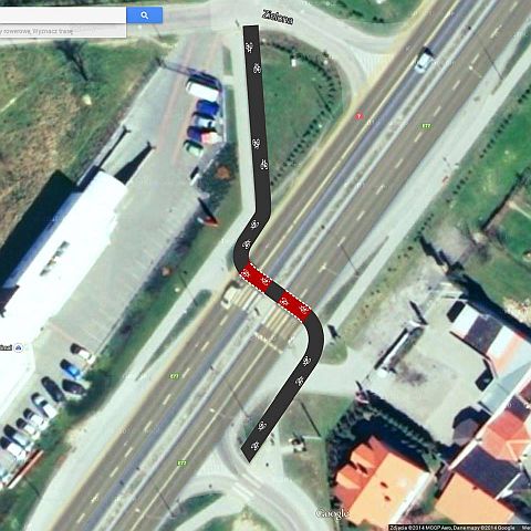 Łącznik rowerowy Zielona - Czarnieckiego Łącznik rowerowy Zielona - Czarnieckiego