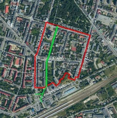 Radom. MPZP Waryńskiego Radom. MPZP Waryńskiego