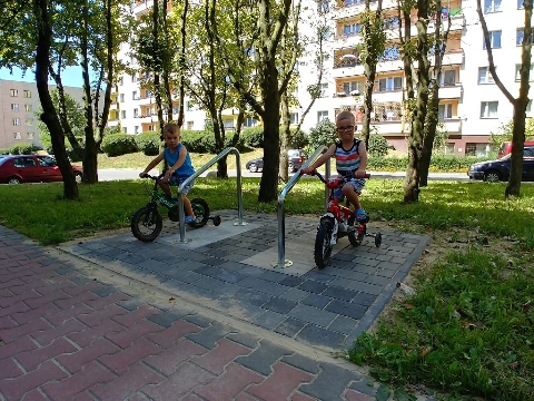 Radom, Ustronie, rowerem na zkupy